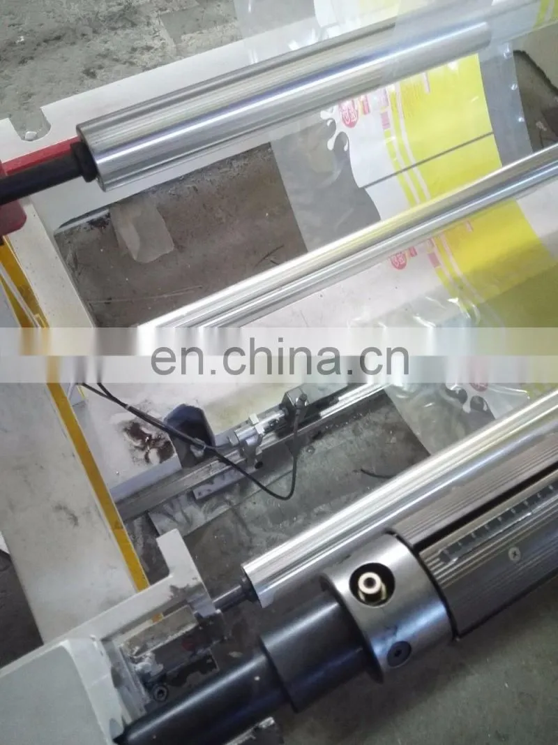 Reel to Reel Plastic Film , Paper High Speed 6 Colors Flexo Printing Machine With Anilox Roller,Doctor Blade