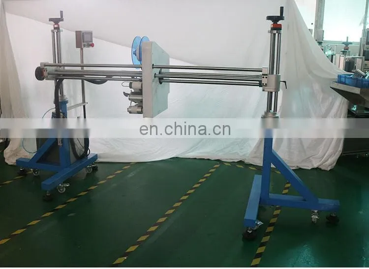 Automatic Gantry One Header Top Surface Online Labeling Machine
