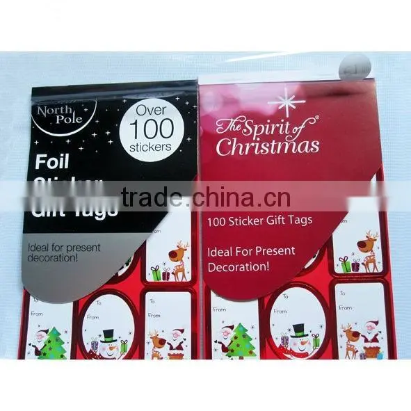 Professional Manufacturer Supply Gift Tags Stickers