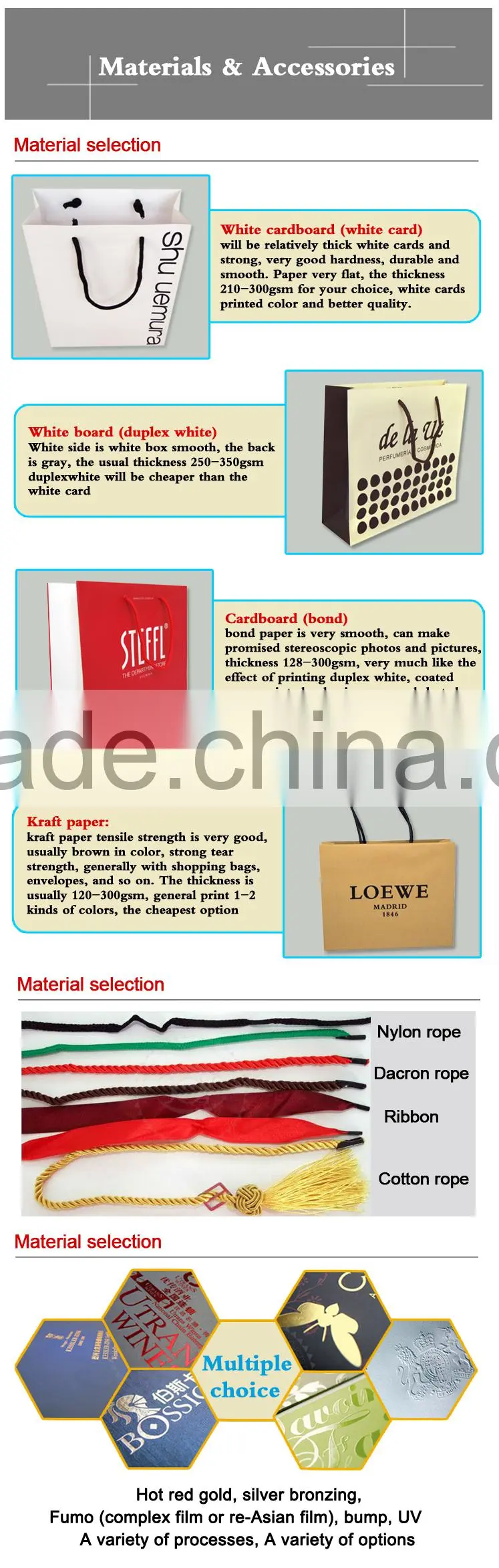 guangzhou factory price customized flat bottom kraft paper bag