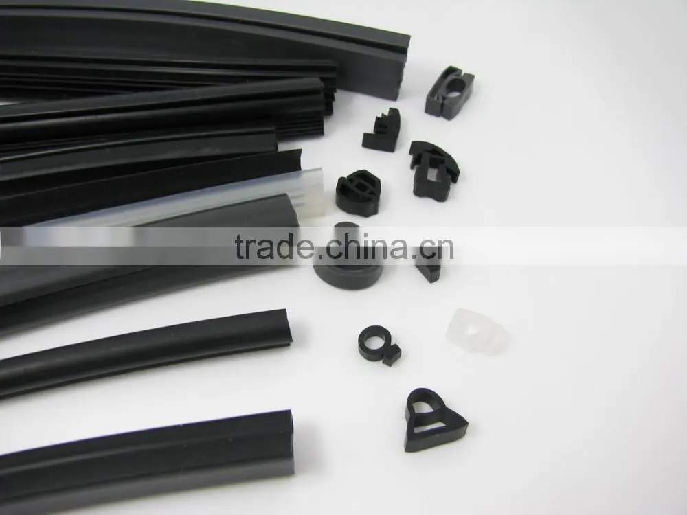 custom sizes rubber protective strips