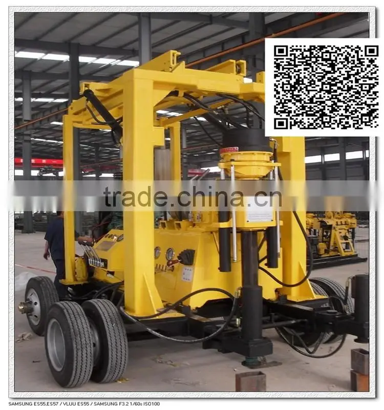 10% save price water well 4-wheel mobile water well and exporation drilling rig XYX-3