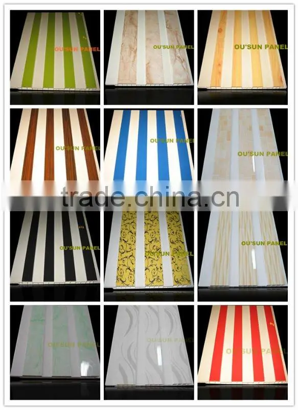 2012 Haining The Newest PVC Panel For Wall And Ceiling