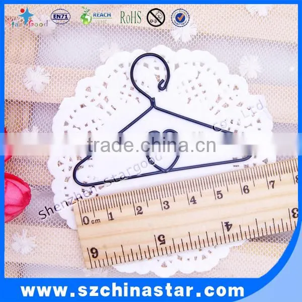 Customized mini metal hanger with lots of colors