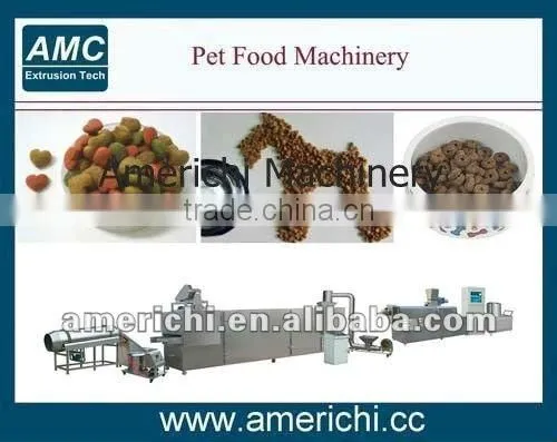 Dog food extrusion machine