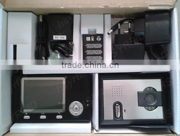 2.4ghz night version video door phone wireless