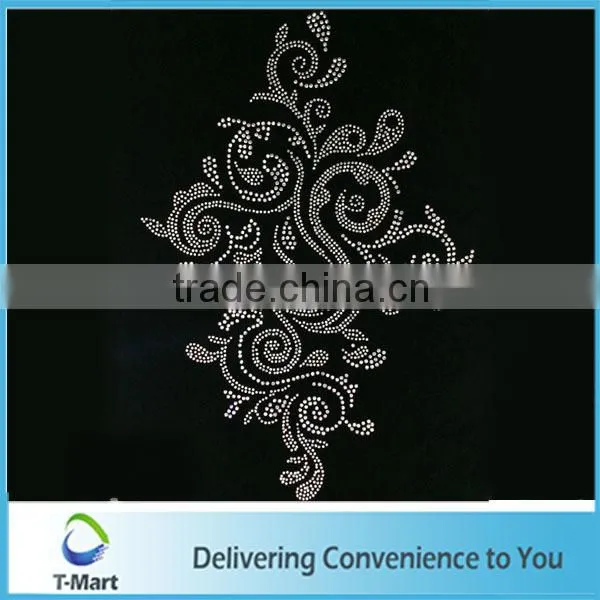 new bling bling butterfly rhinestone hotfix