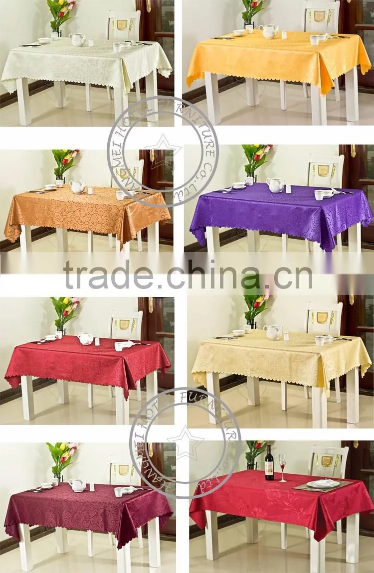 Spandex And Polyester Fabric Wholesale Stretch Table Cover HM-ZB53