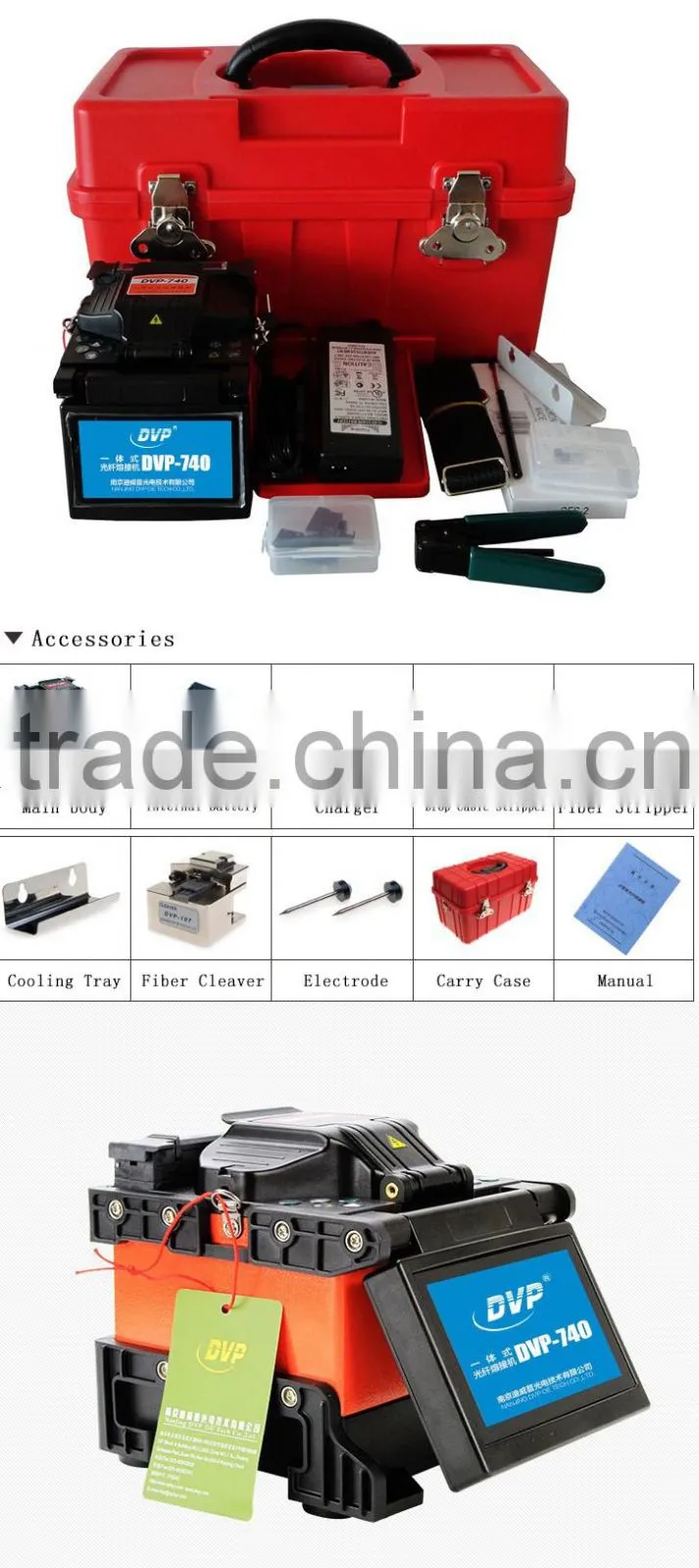 Made in China DVP 740 Fibre Optic Fusion Splicer IN STOCK with Best Price