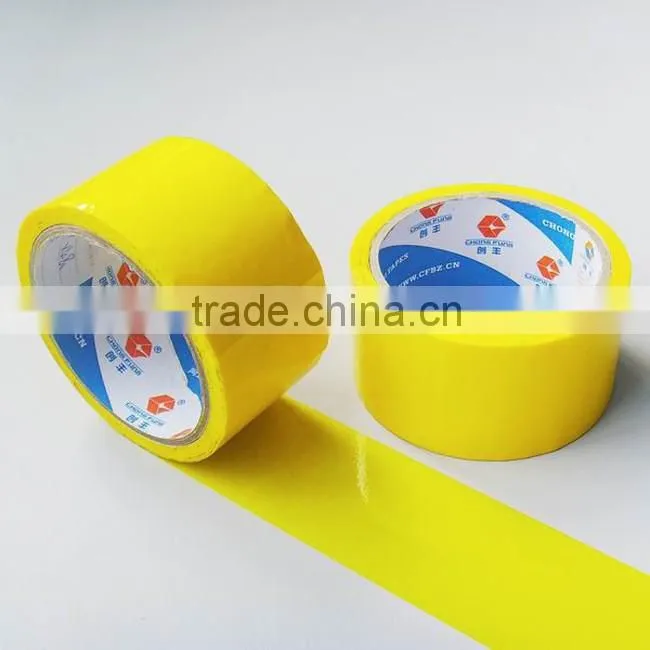 Exportable Top Quality OPP Adhesive Yellow Tape