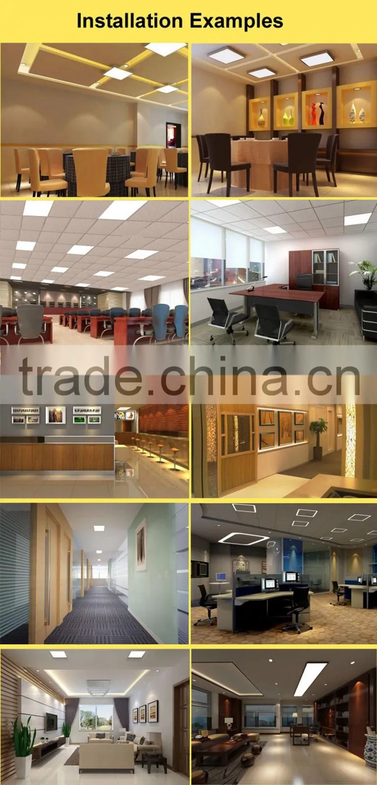 Multi-funtional 1x1ft 2x2 ft LED Panel Lighting