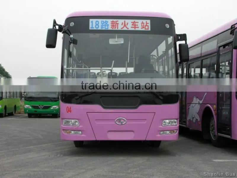 8.1m 34 seats city bus