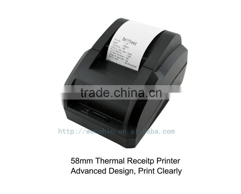 58mm Thermal receipt printer (with thermal paper)