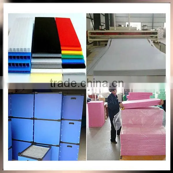 2015 eco-friendly corrugated rigid pp plastic sheet