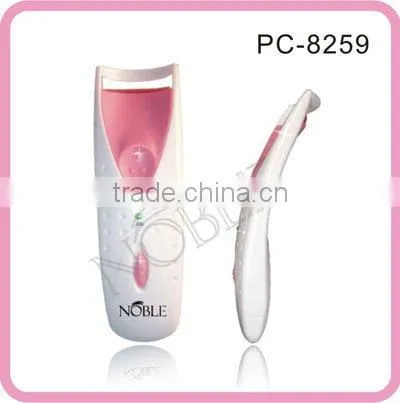 mini eye lash curler with color-changing indicator