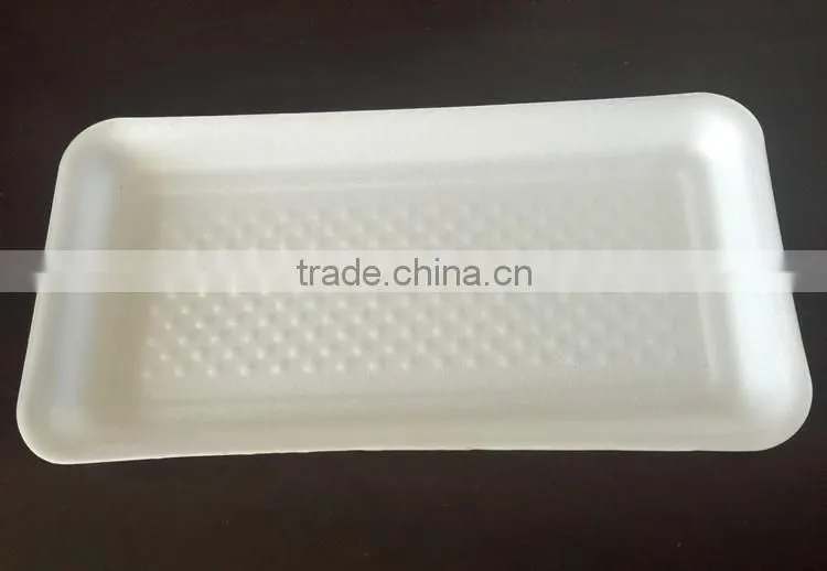 Disposable polystyrene foam trays,good quality food grade meat packaging tray