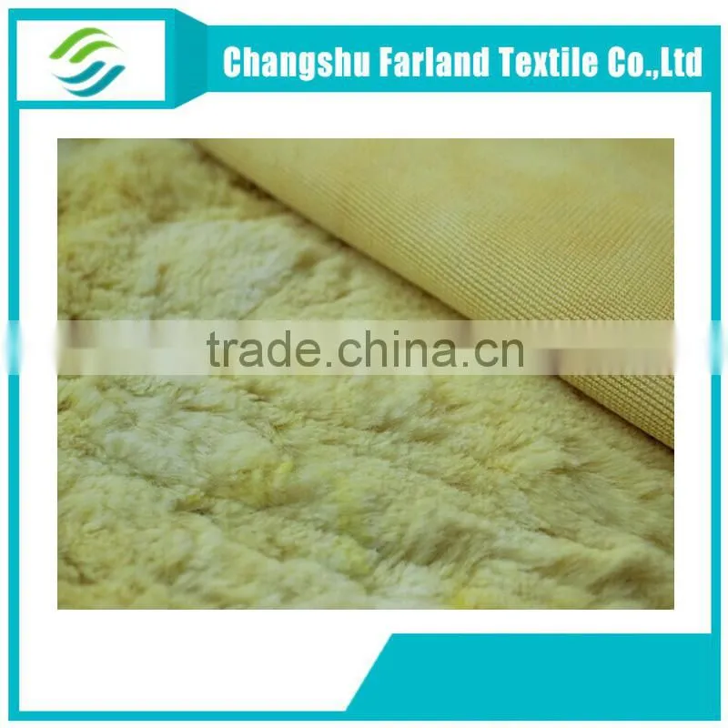 Colorful tie-dye chiffon plush fabric