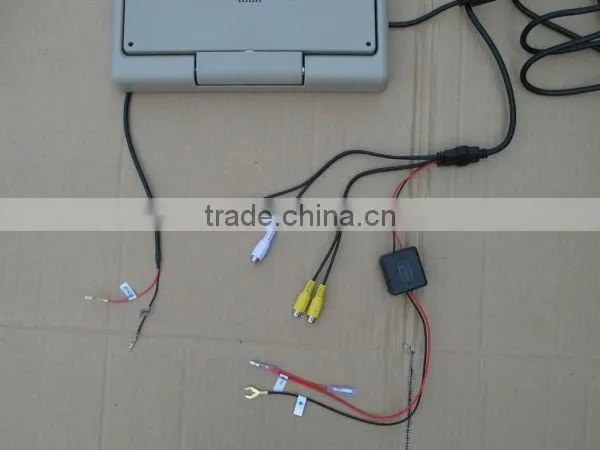 9 inch motorized flip down monitor, roof mount monitor