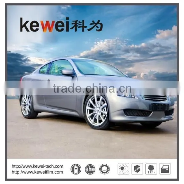 Light blue car tint film with good visible light transimition ,high quality in low price