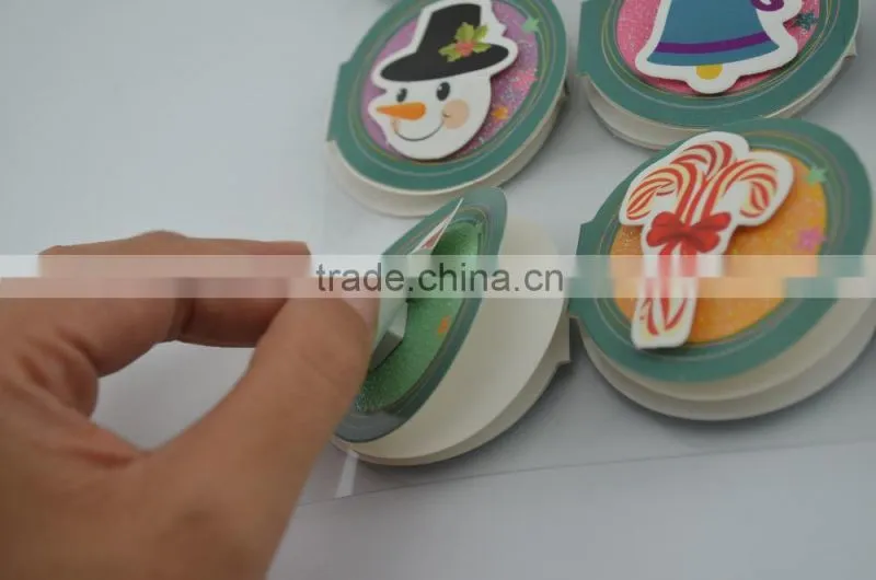3D Samll Gift/Shopping Paper Hangtag For promotion