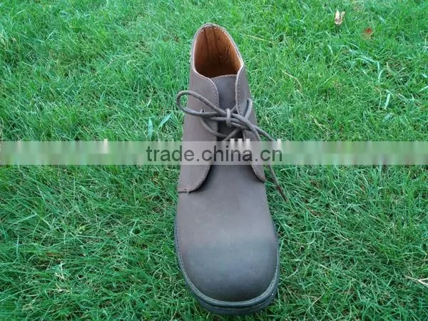 wholesale leisure leather shoes leather work shoes steel toe safety shoes order