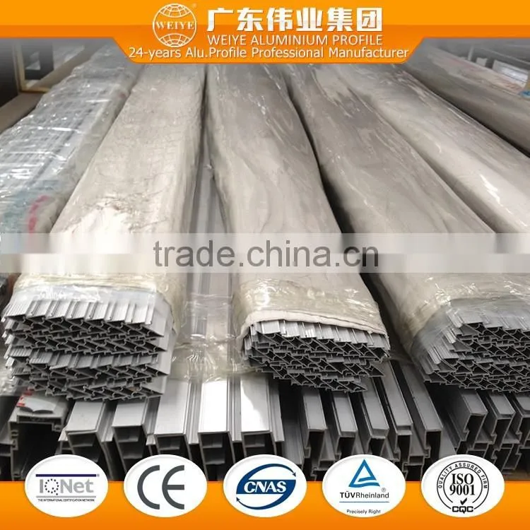 6063 T3-T8 0.8-1.4mm aluminum extruded for garden fence with powder-coated finish