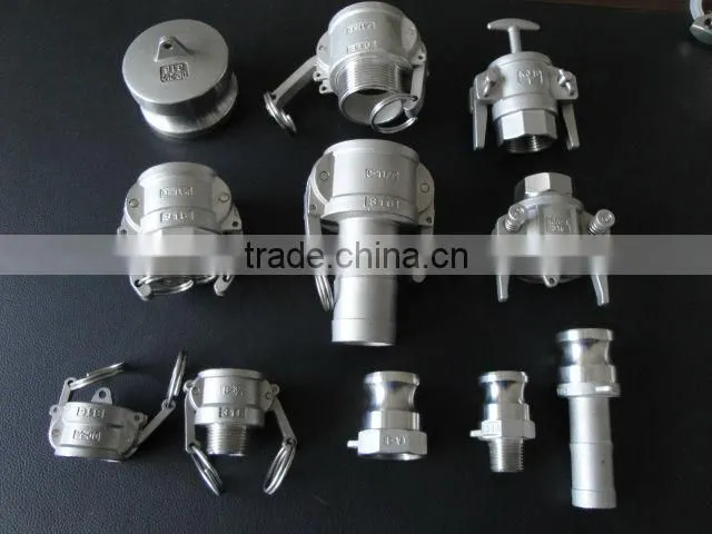 stainless steel fluid coupling