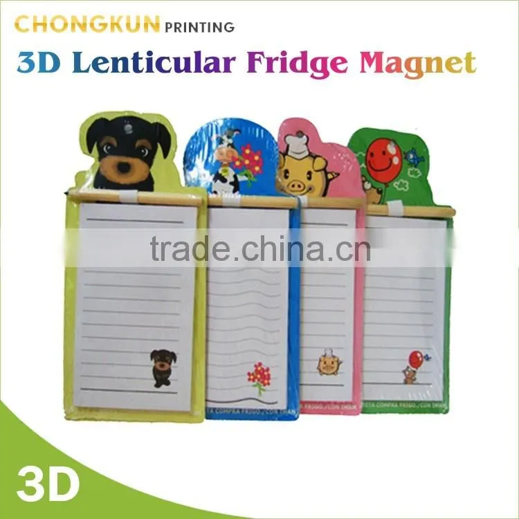 Paper Material Customized Fridge Magnet Writing Board For Promotional
