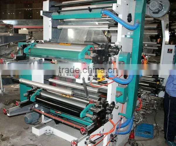 Non Woven Fabric 4 Color Flexo Printing Machine