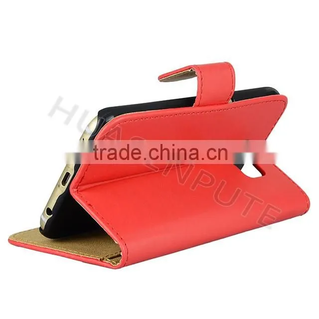 Hot New Products Leather Case for Samsung Galaxy S6 Wallet Leather Case