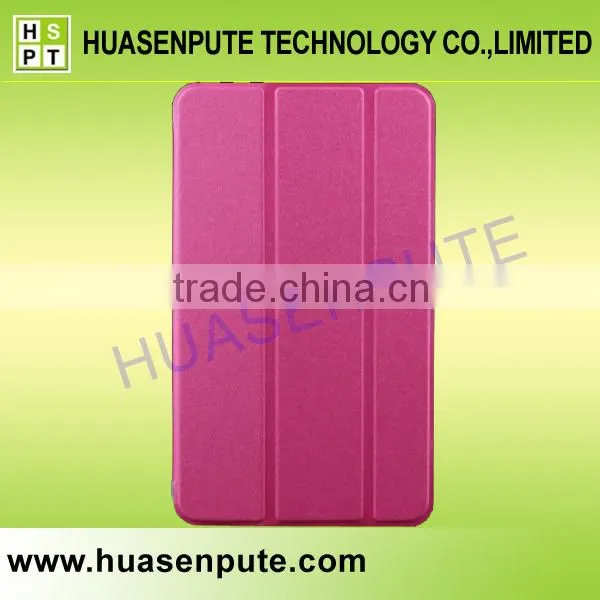 Premium Folio Stand Leather Table Case Cover For Samsung Tab 4 T330