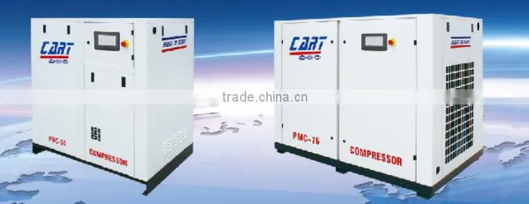 Energy-saving Industrial 101 psi Permanent Magnet Inverter Silent Compressor