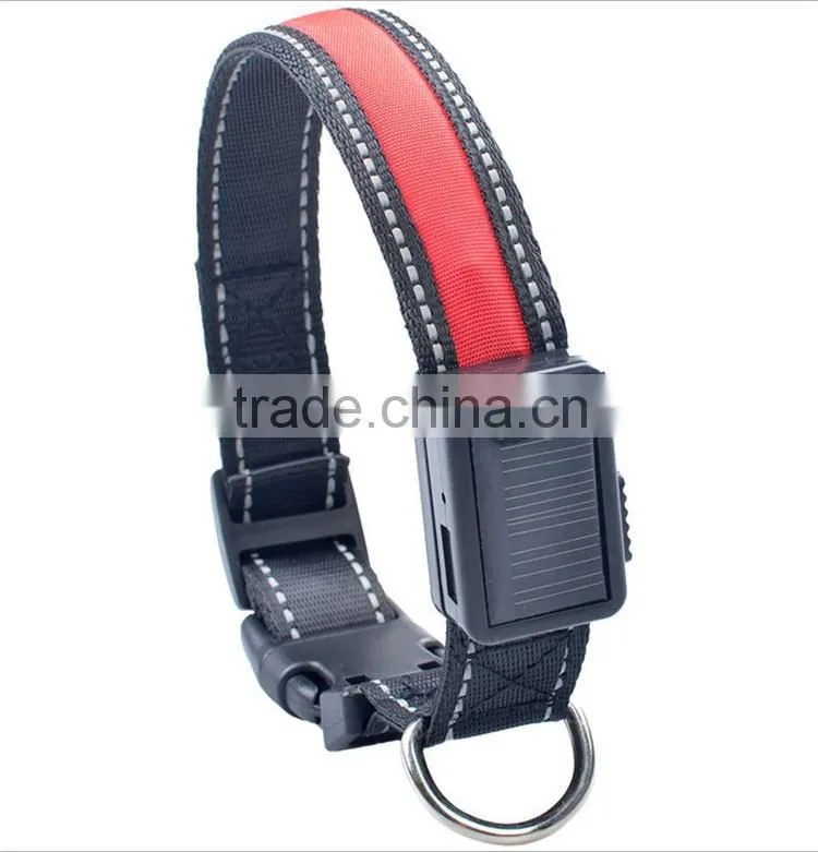 Led USB Rechargeable Dog Collars Led Pet Collars Protect your Pets in Dark