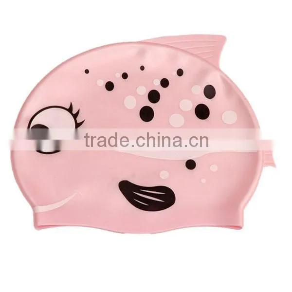 High grade silicone waterproof swimming ear cap