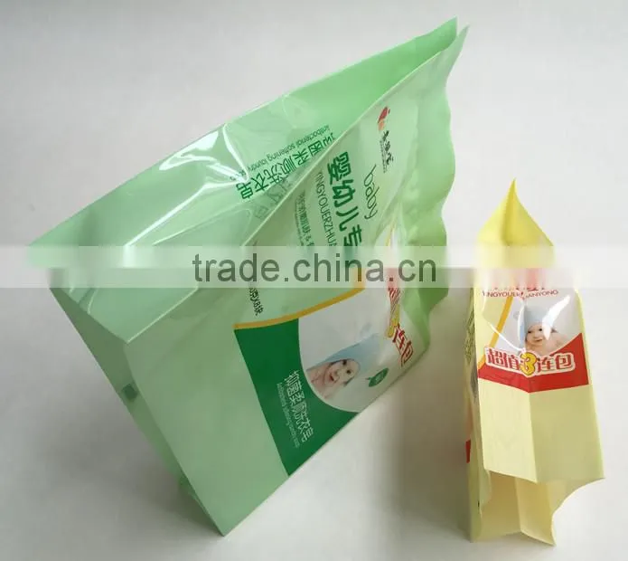 Daily use plastic film/soap packaging plastic material /wet wipes sachet/sanitary towel bag