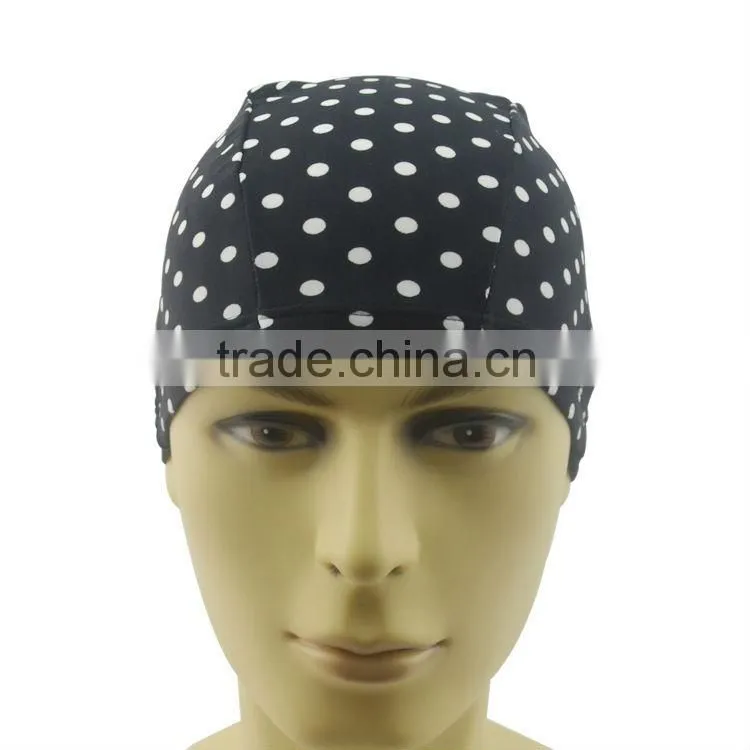 Wholesale cheap polyester senior swimming caps