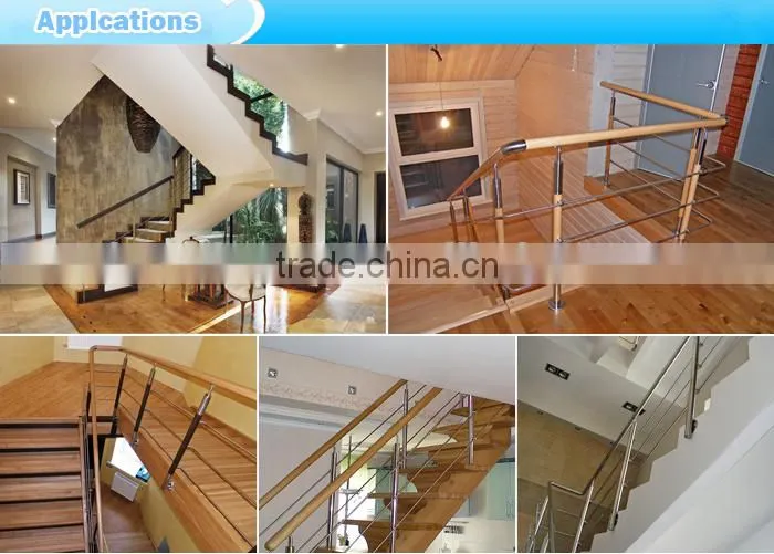 China Manufacturer stainless steel removable handrail bracket (HB-08)