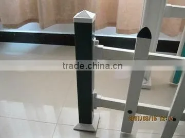 PVC guardrail for Lawn(plastic + steel)