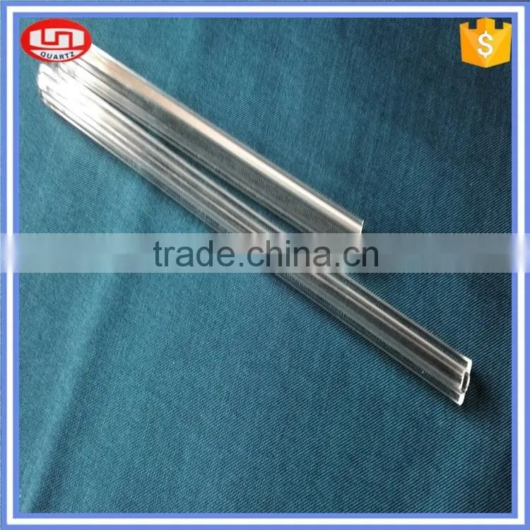 high quality plum blossom high borosilicate glass tube