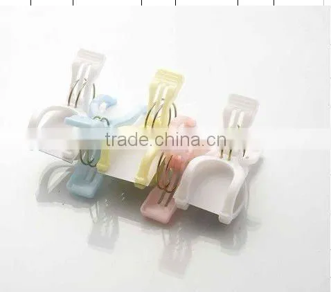bag clip/plastic color clip