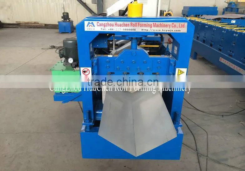 Alibaba Machine Manufacturer Roofing Sheet Ridge Cap Roll Forming Machin
