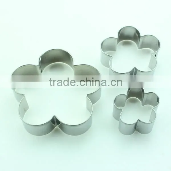 Stainless Steel Flower Shaped Cake Baking Mold