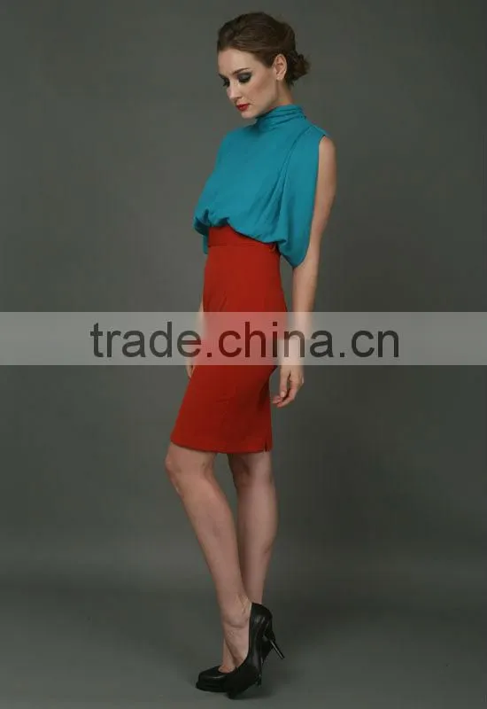 New Design Fashion Formal Office Dresses For Women 2013