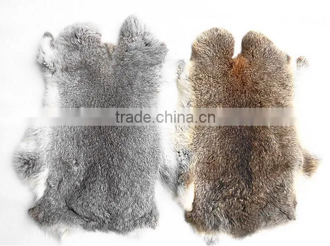 Factory Wholesale Cheap price Natural Color Rabbit Skins for decoration