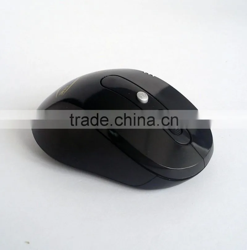 Hot Selling Wholesale Price 2.4Ghz Wireless Mobile Optical Mouse with 6 Buttons, 3 DPI Levels with USB Wireless Receiver