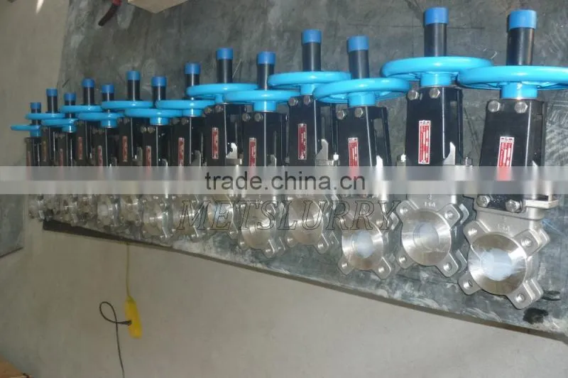 Knife Gate Valve for Mining Pipe Fittings