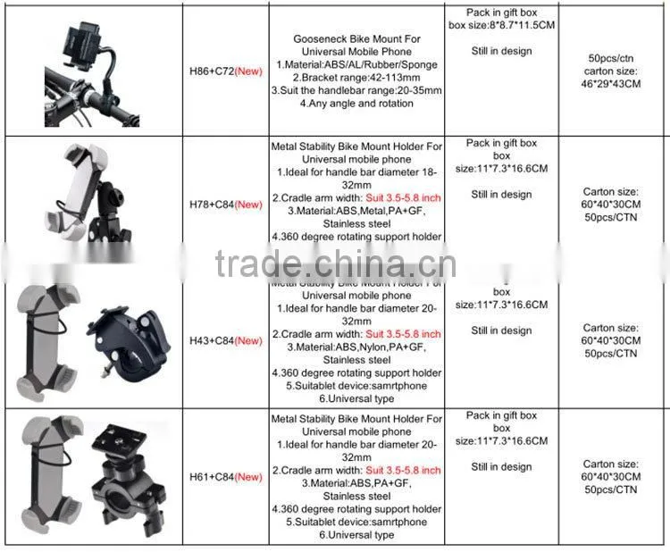 Dedicated multifunctional universal Mobile Stand Camera Mount for bike,car rearview mirror,monopod,tripod