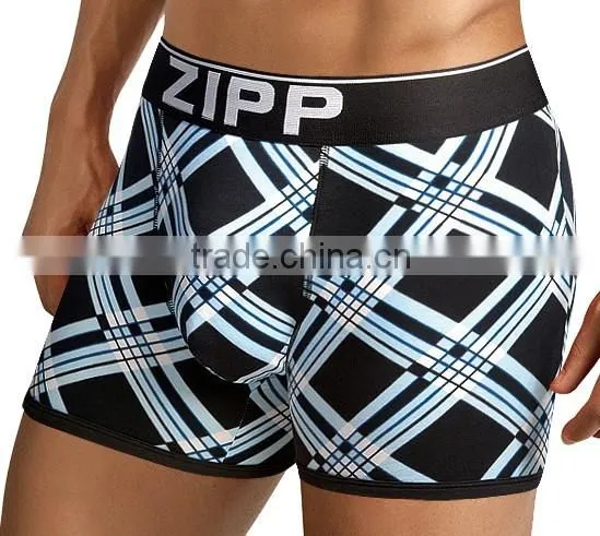 Custom underwear for man, bulk custom underwear, 95%cotton 5%elastic man underwear male boxer