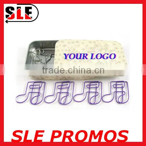 Shaped Large metal paper clip for office