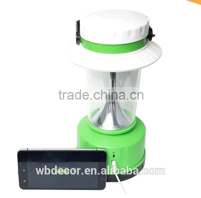 2015 NEW DESIGN PORTABLE SOLAR CAMPING LED LIGHT WITH USB CHARGER AND HANGING HOOK